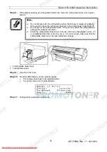 Предварительный просмотр 54 страницы Muton Falcon II RJ-8000 Operation Instructions Manual