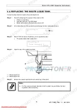 Предварительный просмотр 55 страницы Muton Falcon II RJ-8000 Operation Instructions Manual