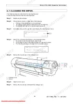 Предварительный просмотр 60 страницы Muton Falcon II RJ-8000 Operation Instructions Manual