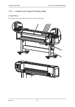 Предварительный просмотр 20 страницы Muton ValuejetVJ-1604 Maintenance Manual