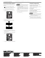 Preview for 8 page of Muton VJ-1608 Hybrid Instruction Manual