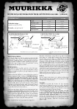 Предварительный просмотр 12 страницы MUURIKKA 54410020 Manual