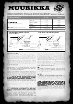 Предварительный просмотр 14 страницы MUURIKKA 54410020 Manual