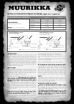 Предварительный просмотр 16 страницы MUURIKKA 54410020 Manual