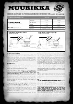 Предварительный просмотр 22 страницы MUURIKKA 54410020 Manual