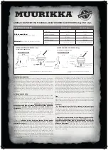 Предварительный просмотр 4 страницы MUURIKKA to6846 Manual