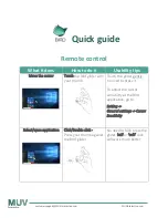 MUV Interactive BIRD Quick Manual preview