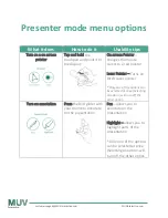 Preview for 7 page of MUV Interactive BIRD Quick Manual