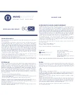 Preview for 1 page of MUVEACOUSTICS BOX User Manual And Warranty