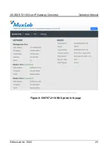 Предварительный просмотр 23 страницы MuxLab 3G-SDI ST2110 Operation Manual