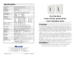 MuxLab 500041-WP-UK Quick Installation Manual предпросмотр