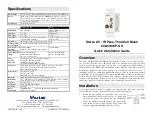 MuxLab 500049-WP-US Quick Installation Manual preview