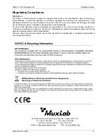 Preview for 8 page of MuxLab 500072 Installation Manual