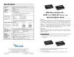 MuxLab 500451 Quick Installation Manual предпросмотр