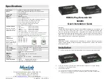 MuxLab 500456 Quick Installation Manual preview