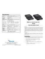 MuxLab 500465 Quick Installation Manual preview