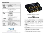 Preview for 1 page of MuxLab 500728 Quick Installation Manual