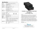 Предварительный просмотр 1 страницы MuxLab 500755-AMP-RX Quick Installation Manual