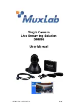 MuxLab 500786 User Manual preview