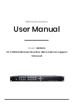 MuxLab HM44 User Manual preview