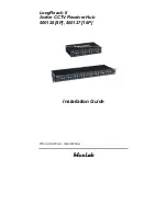 MuxLab LongReach II 500126 Installation Manual preview