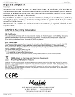 Preview for 21 page of MuxLab Prodigital 500446 Operation Manual