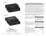 Preview for 1 page of MuxLab ProDigital 500769 Web Interface Manual