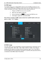 Предварительный просмотр 24 страницы MuxLab Profidigital 500445 Installation Manual