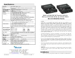 MuxLab SE-000857-C Quick Installation Manual preview