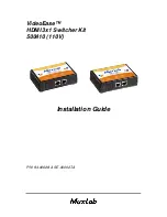 Preview for 1 page of MuxLab VideoEase 500410 Installation Manual