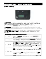 Preview for 1 page of Muzak ENCOMPASS CM1 Quick Start Manual