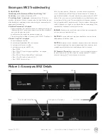 Preview for 1 page of Muzak Encompass MV2 Troubleshooting