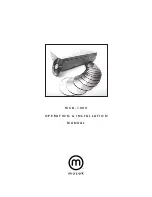 Preview for 1 page of Muzak MCD-1000 Operation & Installation Manual