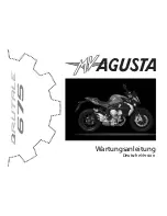 Предварительный просмотр 242 страницы MV Agusta 2012 Brutale 675 Maintenance Manual