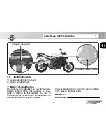 Предварительный просмотр 14 страницы MV Agusta Brutale R Owner'S Manual