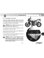 Предварительный просмотр 134 страницы MV Agusta Brutale R Owner'S Manual