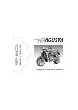 Предварительный просмотр 3 страницы MV Agusta F4 BRUTALE 910 S Use And Maintenance Manual