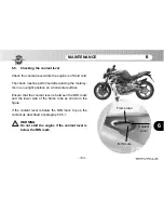 Предварительный просмотр 111 страницы MV Agusta F4 BRUTALE Use And Maintenance Manual