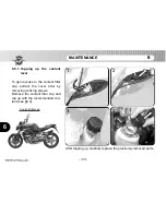 Предварительный просмотр 112 страницы MV Agusta F4 BRUTALE Use And Maintenance Manual