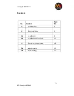 Preview for 3 page of MV Heating Hydro 55 Instruction Manual