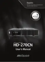 Preview for 37 page of Mvision HD-270CN User Manual