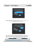 Preview for 21 page of Mvix MvixPVR User Manual