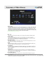 Preview for 25 page of Mvix MvixPVR User Manual