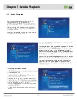 Предварительный просмотр 37 страницы Mvix MX-760HD User Manual