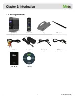 Предварительный просмотр 8 страницы Mvix Wireless Hi-Def Multimedia Player User Manual