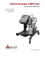 Preview for 1 page of MVP INV-PAT-7-BPO Operation Manual