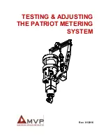 Preview for 1 page of MVP PATRIOT Testing & Adjusting