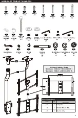 Preview for 3 page of MW MOUNTS Large Ceiling Mount Instruction Manual