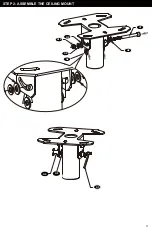 Preview for 7 page of MW MOUNTS Large Ceiling Mount Instruction Manual