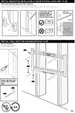 Предварительный просмотр 8 страницы MW MOUNTS Large Full Motion Instruction Manual